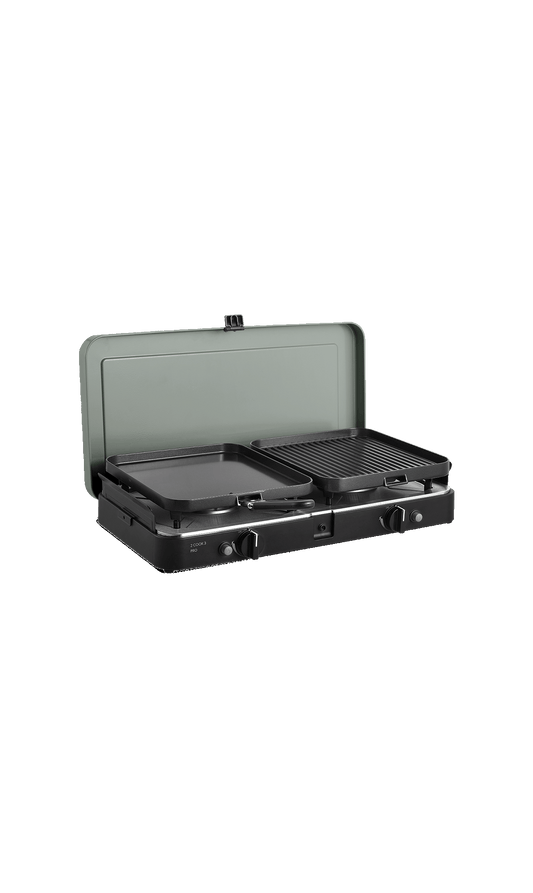 CADAC 2 Cook 3 Pro Deluxe | Gaskooktoestel voor camping