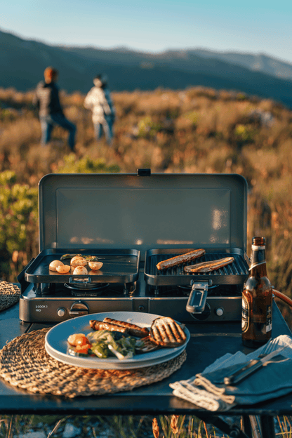CADAC 2 Cook 3 Pro Deluxe | Réchaud de camping à gaz