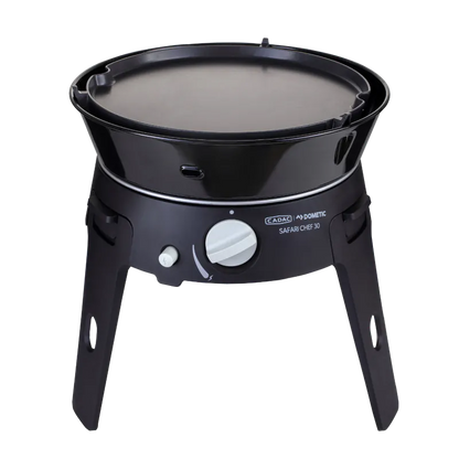 CADAC Safari Chef 30 | Barbecue à gaz compact 4-en-1