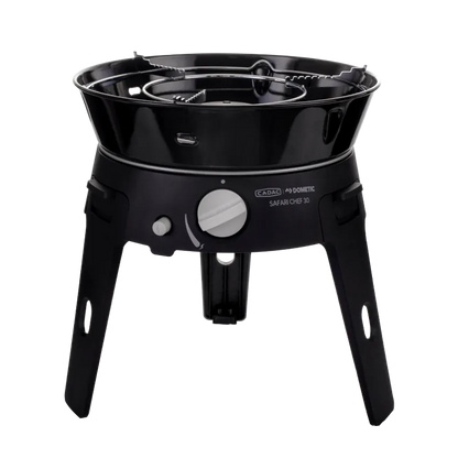 CADAC Safari Chef 30 | Barbecue à gaz compact 4-en-1