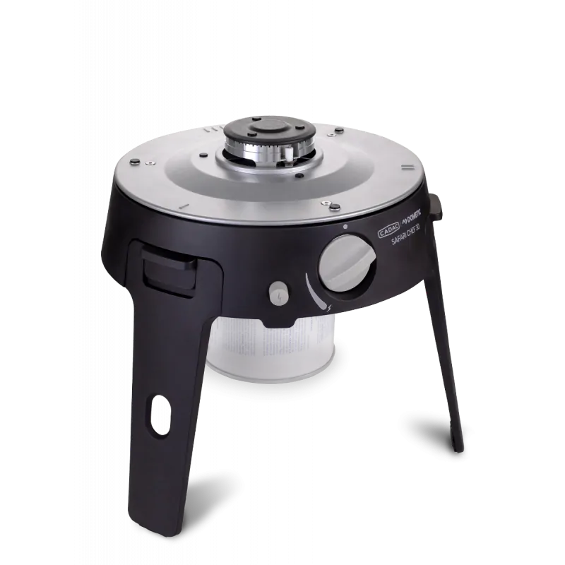CADAC Safari Chef 30 | Barbecue à gaz compact 4-en-1