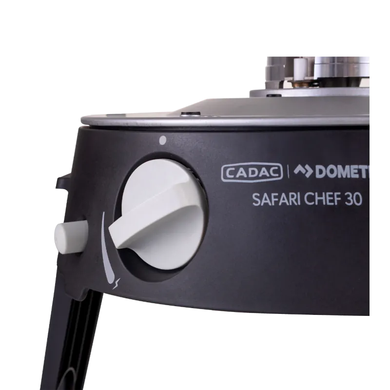 CADAC Safari Chef 30 | Barbecue à gaz compact 4-en-1