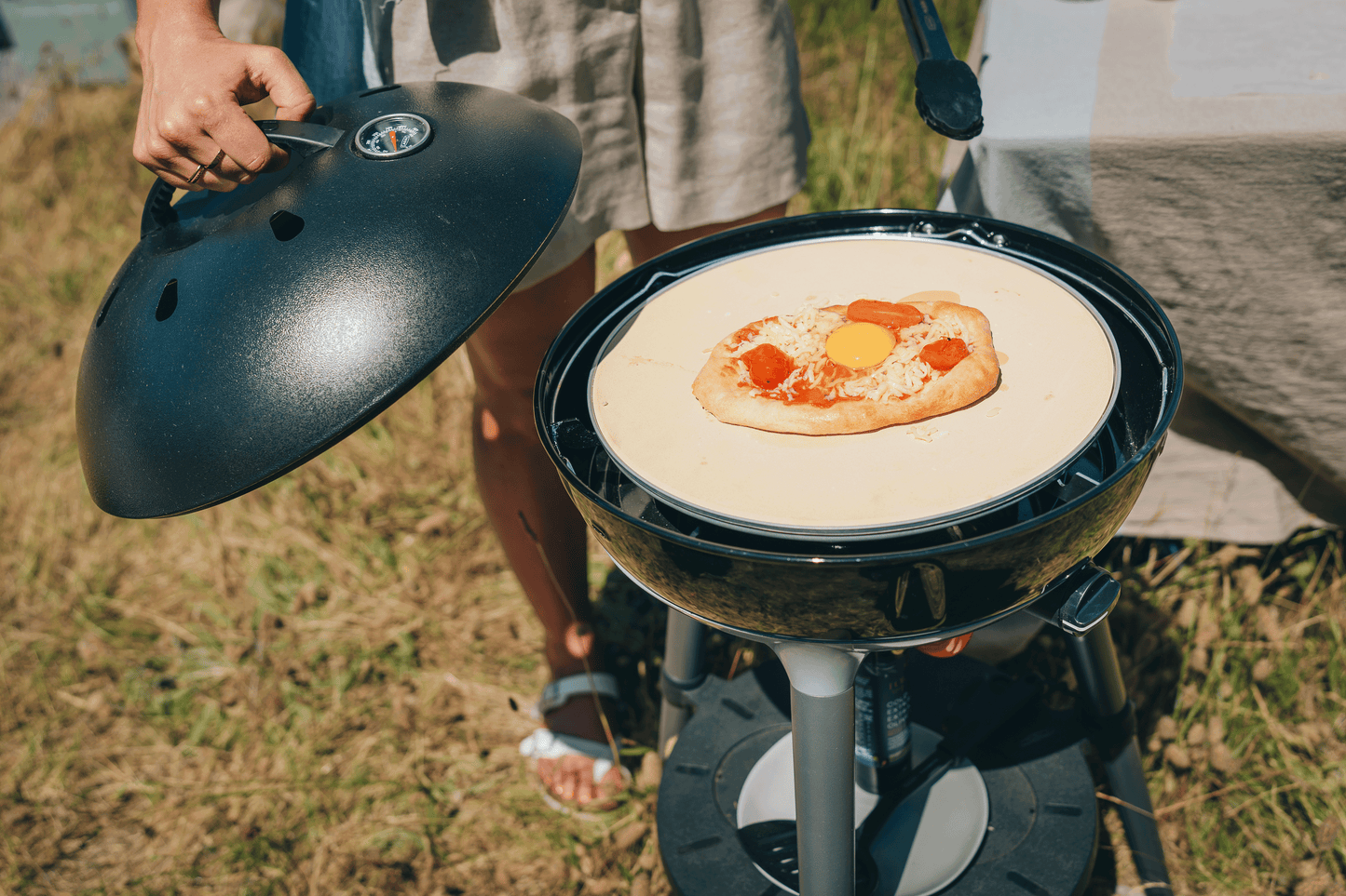 CADAC Carri Chef 40 | Barbecue à gaz portable pour la cuisine en extérieur