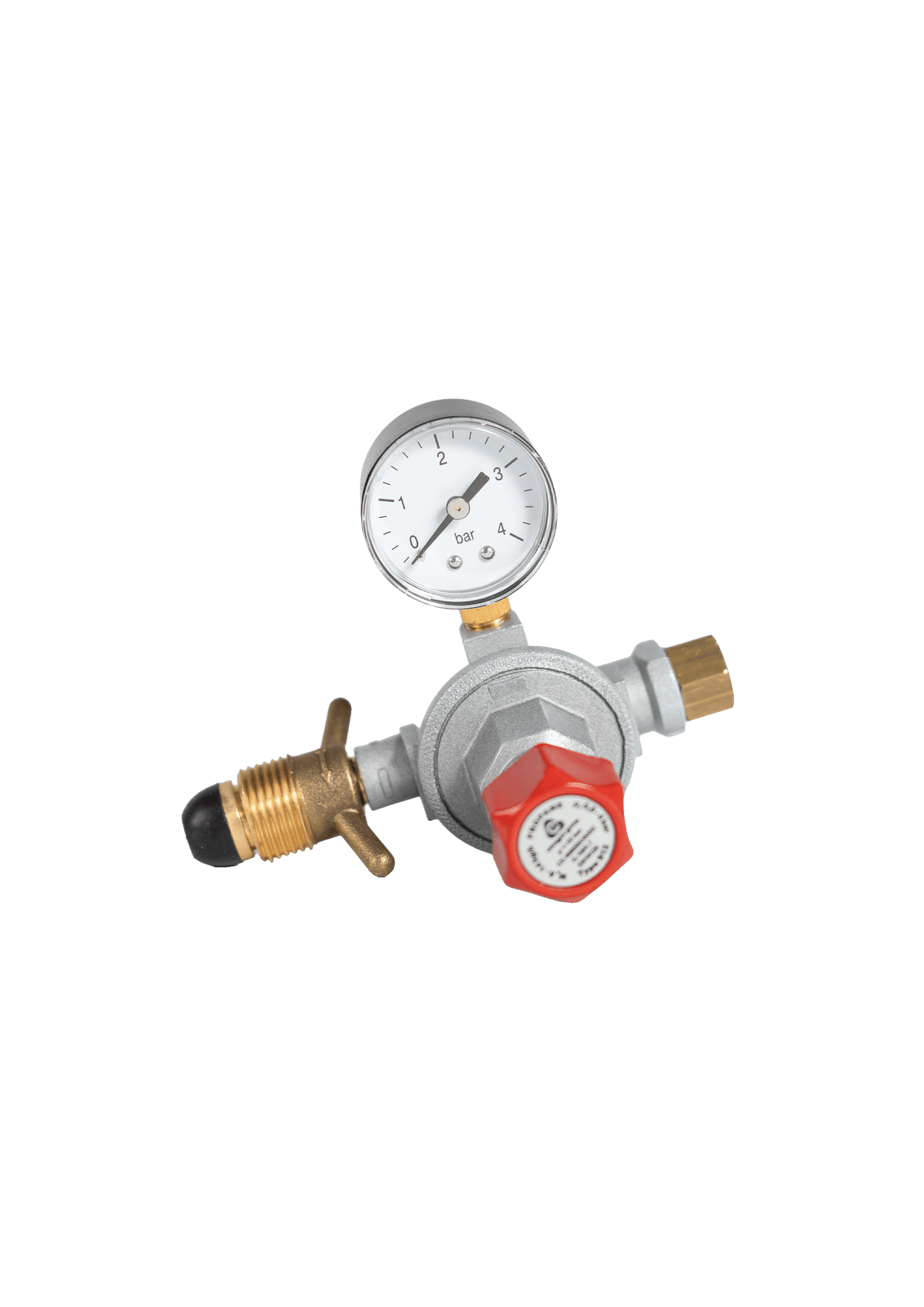 Régulateur de pression de propane réglable avec manomètre