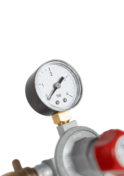 Régulateur de pression de propane réglable avec manomètre